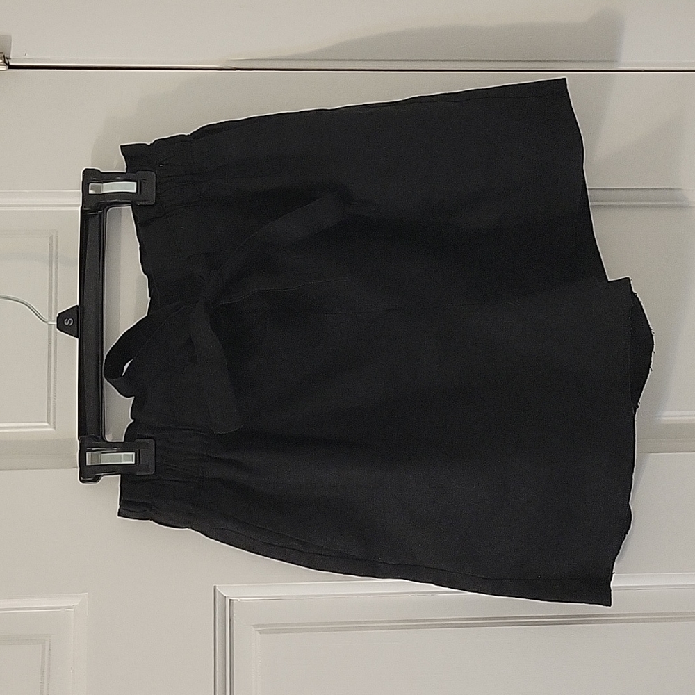COPY - Express High Waisted Black Paperbag Shorts Size XS